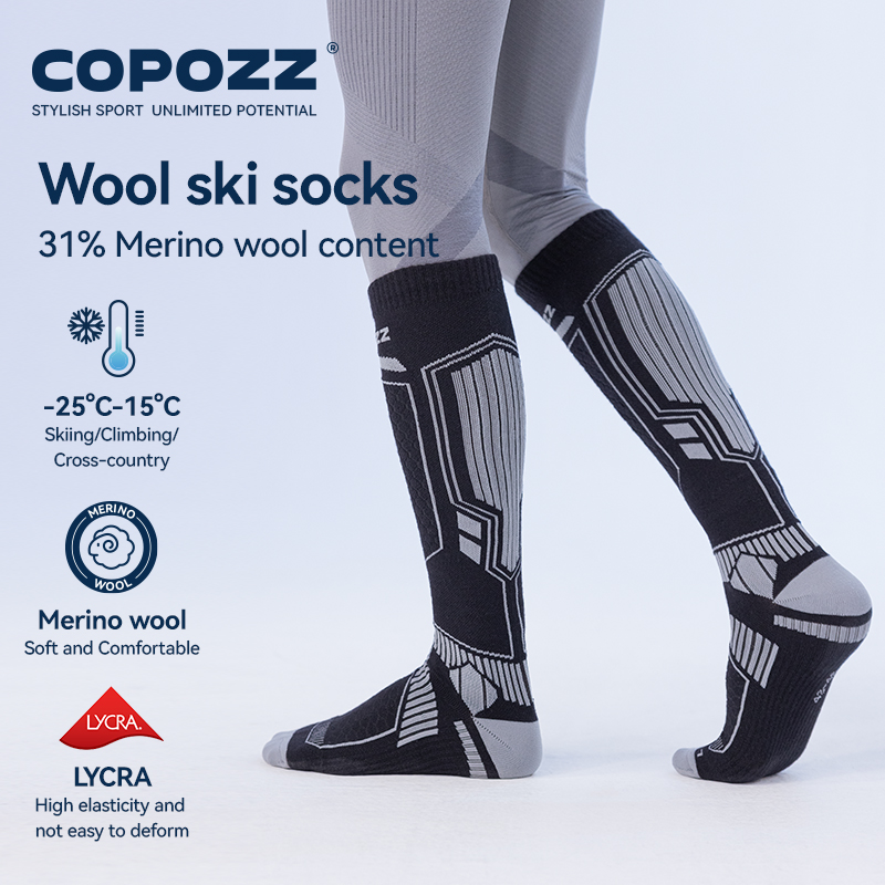 COPOZZ Nowe zimowe skarpety na – Thermal Sock Wool recenzja i cena