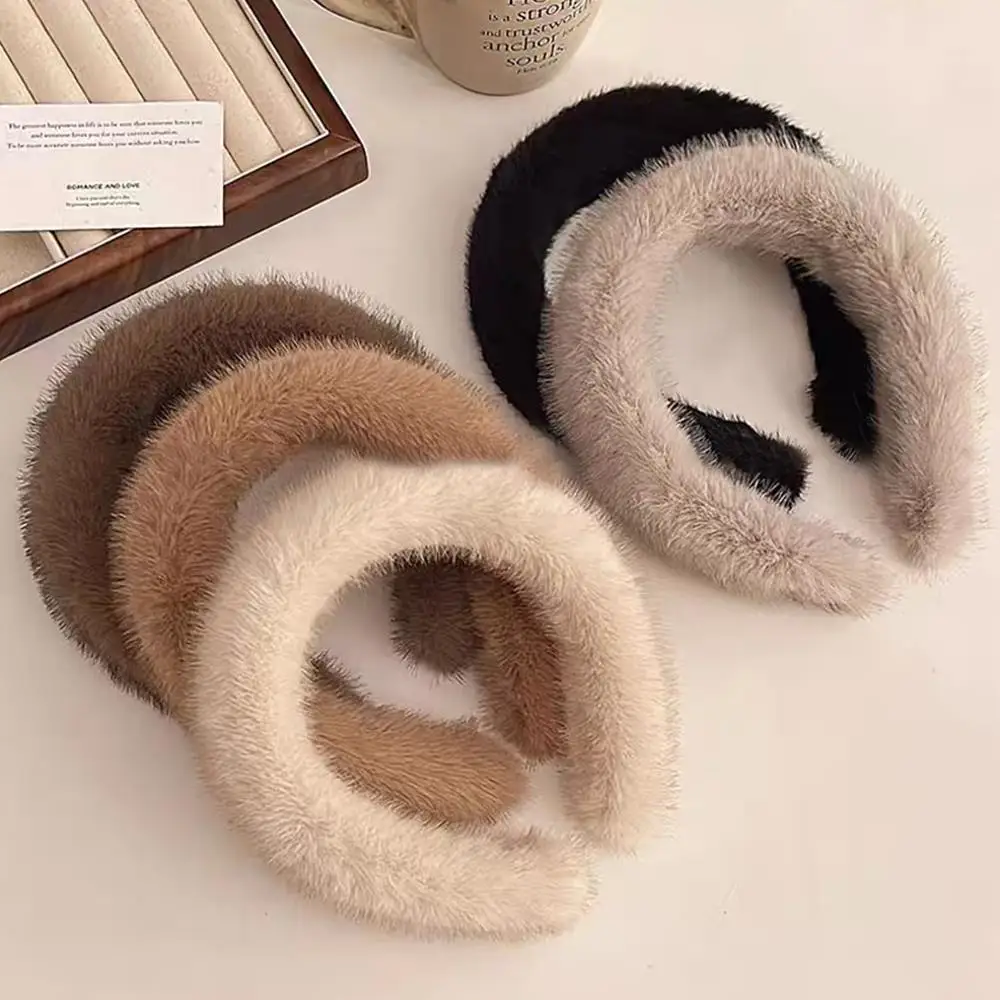 Opaska do włosów z futra norek – Winter Headband Fleece recenzja i cena